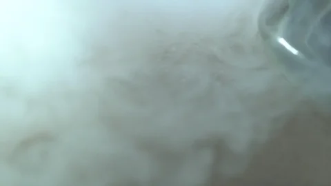 Drops of water in the smoke on the table Stock Footage 102522225
