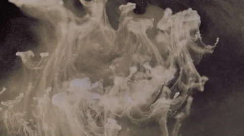 Drops of water soluble dye Stock Footage 35546680