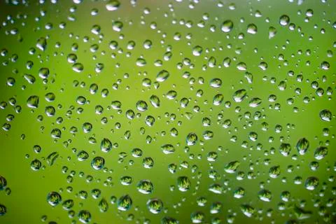 Drops on window Stock Photos