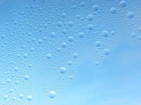 Drops on window Stock Photos