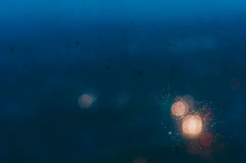 Drops On Window Stock Photos