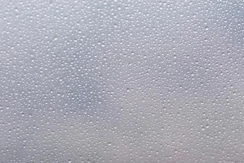 Drops On Window Stock Photos