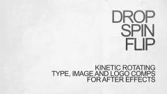 DropSpinFlip AE Essentials Stock After Effects