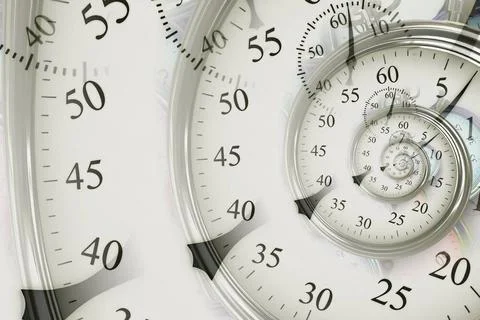 Droste effect background. Abstract design for concepts related to time. Dr... Stock Photos