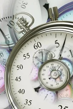 Droste effect background. Abstract design for concepts related to time. Dr... Stock Photos