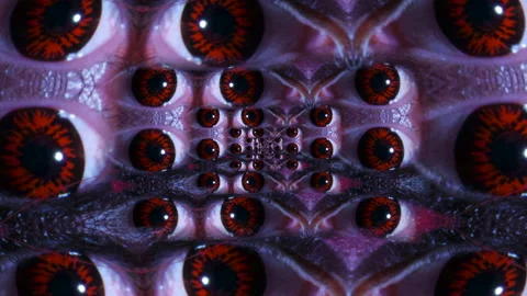 Droste Eyes Stock Footage 142692061