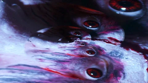 Droste Eyes Video stock 142692793
