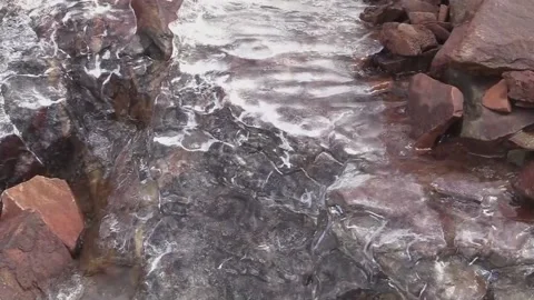 Drought accelerates the extinction of glaciers and water crisis in Bolivia, Chac Stock Footage 251742512