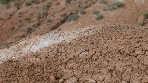 Drought and valley Stock Footage 197509449