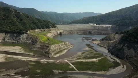 Drought conditions in California Stock Footage 194843151