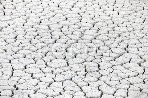 Drought, cracked earth, desert ground Stock Photos