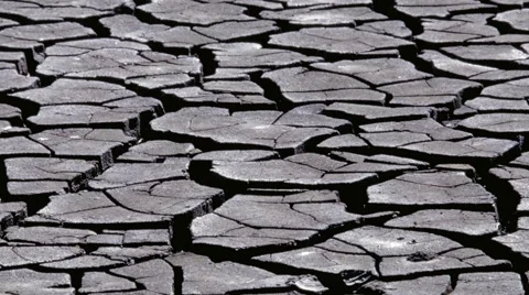 Drought, a dried up reservoir Видео 57324929