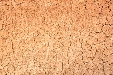 Drought, the ground cracks Stock Photos