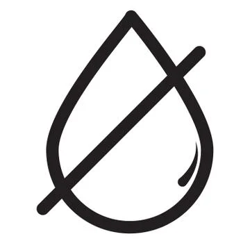 Drought icon on white background. flat style. Drought icon for your web site Stock Illustration