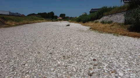 Drought in Italy Stockbeeldmateriaal 200781817