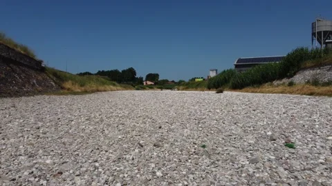 Drought in Italy Stockbeeldmateriaal 200784187
