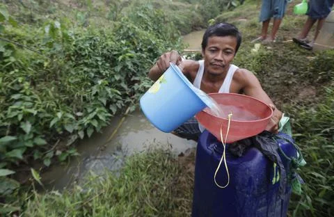 Drought in Java, Bekasi, Indonesia - 29 Aug 2017 Photos