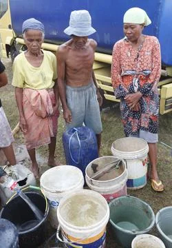 Drought in Java, Bekasi, Indonesia - 29 Aug 2017 Photos
