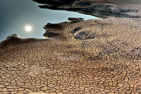 Drought land Stock Photos