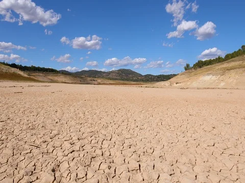 Drought landscape Stock Footage 80339850