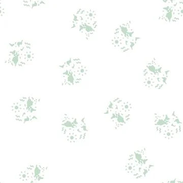 Drought map glyph seamless pattern Illustrazione stock