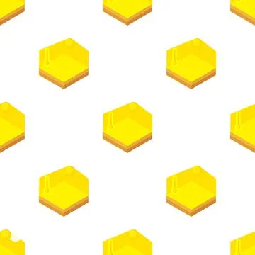 Drought pattern seamless vector Illustrazione stock