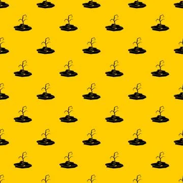 Drought pattern vector Illustrazione stock