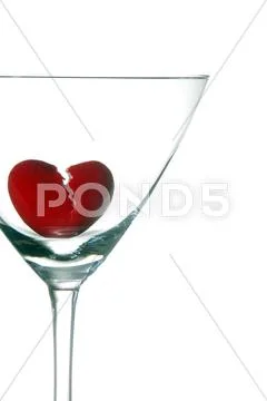 Drowning a Broken Heart Stock Photos