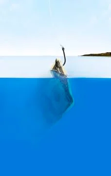 Drowning Cash Stock Photos