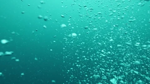 Drowning, Last breath deep underwater. Vidéo 257512335