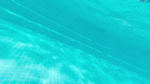 Drowning In The Pool POV Stock Footage 158239841