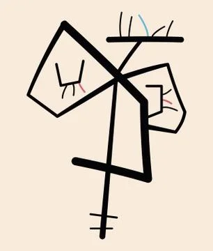 Drowsy Stock Illustration