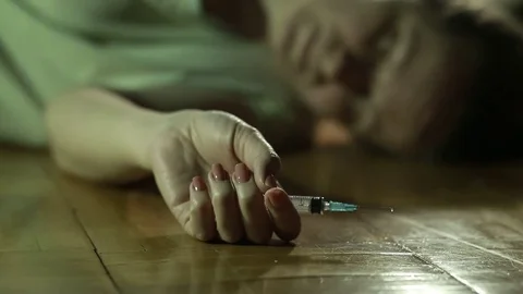 Drug abuse concept Stock Footage 83276064