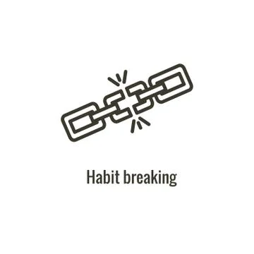Drug &amp; Alcohol Dependency Icon showing drug addiction imagery Stock Illustration