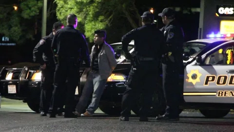 Drug Arrest Stock Footage 1895960