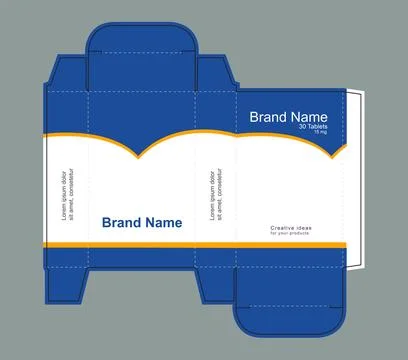 Drug box concept vector illustration Stock-Illustration