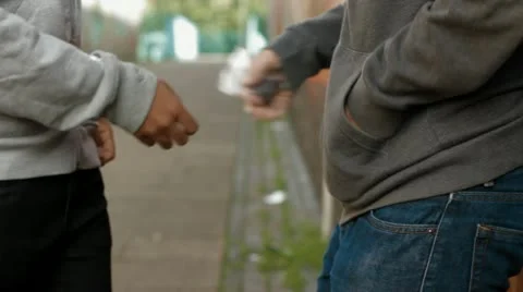Drug dealing Stock Footage 22637078