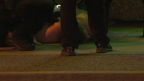 Drug infested, homeless covered streets of Vancouver, BC Stock-Footage 218437589