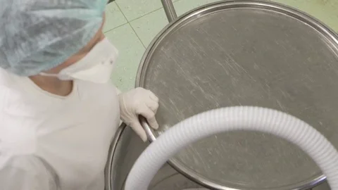Drug manufacturing Stock Footage 72643742