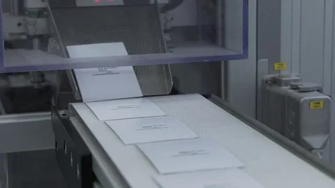 Drug manufacturing, patch Stock Footage 72650713