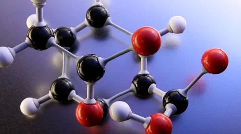 Drug molecule Video stock 7716729