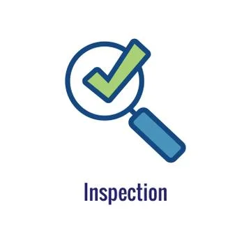 Drug Testing and Process Icon Vector Graphic with Rounded Edges Stock Illustration