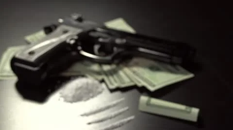 drugs and guns wallpaper