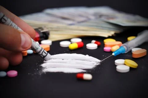 Drugs Foto stock