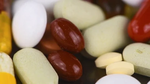 Drugs (seamless loopable 4K footage) Stock Footage