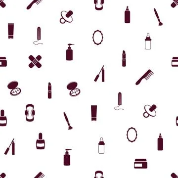 Drugstore seamless pattern Stock Illustration