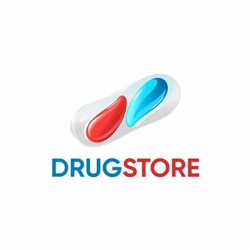 Drugstore Vector Logo Stock-Illustration