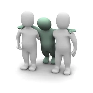 Druken man Stock Illustration