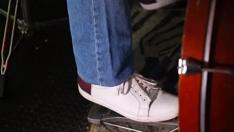 Drum base at bar Stock Footage 93154135