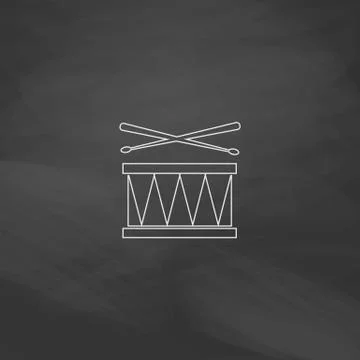 Drum computer symbol Ilustración de archivo